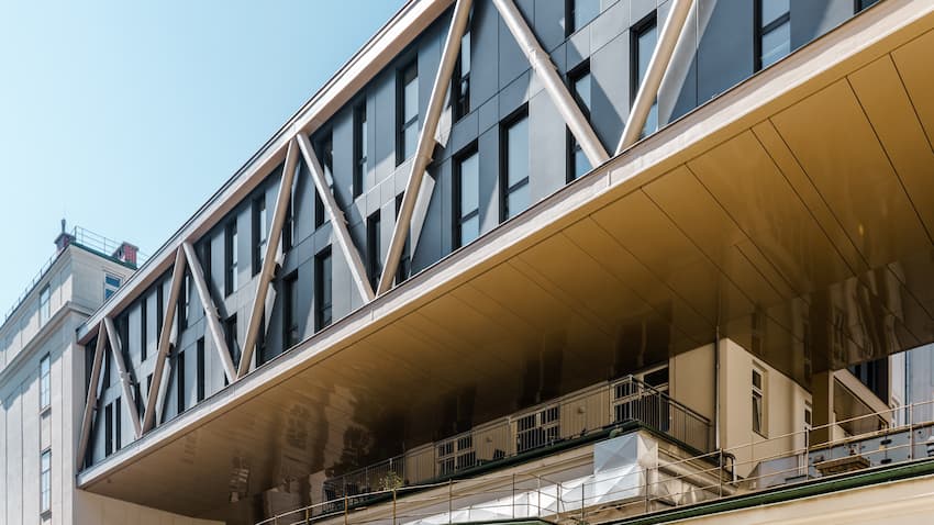 Wolkenbügel Chemie-Fakultät, Uni Wien